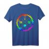 Downhill Mountainbike T-Shirt | MTB Oil Slick Design - Stylisches Radfahrer Shirt für Mountainbiker