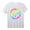 Downhill Mountainbike T-Shirt | MTB Oil Slick Design - Stylisches Radfahrer Shirt für Mountainbiker