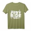 Gravity Mountainbike- und Radsport-Design Just Ride Downhill T-Shirt – Perfektes Geschenk für Fahrradliebhaber und Mountainbiker