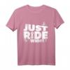 Gravity Mountainbike- und Radsport-Design Just Ride Downhill T-Shirt – Perfektes Geschenk für Fahrradliebhaber und Mountainbiker