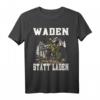 Waden statt Laden Anti E-Bike T-Shirt für Mountainbiker - Witziges Trail- und Radfahrer-Shirt gegen Stromradler