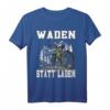 Waden statt Laden Anti E-Bike T-Shirt für Mountainbiker - Witziges Trail- und Radfahrer-Shirt gegen Stromradler
