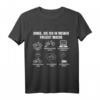 Fahrrad Dinge Die Ich In Meiner Freizeit Mache Mountainbike T-Shirt - Lustiges Geschenk für Mountainbiker, Enduro- und Downhill-Fans, Radfahrer & Fahrrad-Fans