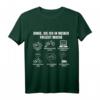 Fahrrad Dinge Die Ich In Meiner Freizeit Mache Mountainbike T-Shirt - Lustiges Geschenk für Mountainbiker, Enduro- und Downhill-Fans, Radfahrer & Fahrrad-Fans