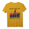 Mountainbike Mein Motor Bin Ich MTB Downhill T-Shirt - Für Offroad, Freeride & Dirt Jumping MTB-Fahrer mit Vintage Design