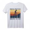 Mountainbike Mein Motor Bin Ich MTB Downhill T-Shirt - Für Offroad, Freeride & Dirt Jumping MTB-Fahrer mit Vintage Design