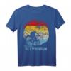 HapMonkey Geschenk T-Shirt für Mountainbiker, Radfahrer & BMX Fahrer - Lustiges Vintage Downhill MTB Design für Männer, Frauen & Kinder