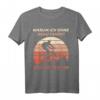 Mountainbike Warum Ich Ohne Akku Fahre E-Bike Mountainbiker T-Shirt - Motiv für Radfahrer und Mountainbiker ohne E-Antrieb