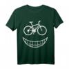 Lustiges Mountainbike-Radfahren T-Shirt mit Smiley - Trendige Fahrradbekleidung für MTB-Fans und Radfahrer