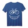 Lustiges Mountainbike-Radfahren T-Shirt mit Smiley - Trendige Fahrradbekleidung für MTB-Fans und Radfahrer