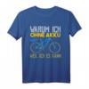 Cooles Mountainbike T-Shirt ohne Akku - Lustiges Anti E-Bike Statement für stolze Radfahrer & Mountainbiker, ideales Geschenk zum Geburtstag