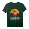 HapMonkey Mountain Biker T-Shirt – Cooles Geschenk für Fahrrad- und Downhill-Fans, Berg- und Forest-Liebhaber