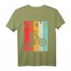 Kinder MTB T-Shirt zum 6. Geburtstag - Retro BMX Design für junge Mountainbiker, perfekt als Geschenk für Jungs & Mädchen
