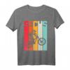 Kinder MTB T-Shirt zum 6. Geburtstag - Retro BMX Design für junge Mountainbiker, perfekt als Geschenk für Jungs & Mädchen