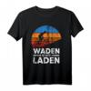 Waden statt Laden Radfahrer Mountainbiker Fahrradfahrer T-Shirt - Lustiges Geschenk für Radfahrer ohne E-Bike, perfekt für Mountainbiker, Uphill, Downhill & Rennradfahrer