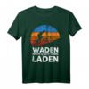 Waden statt Laden Radfahrer Mountainbiker Fahrradfahrer T-Shirt - Lustiges Geschenk für Radfahrer ohne E-Bike, perfekt für Mountainbiker, Uphill, Downhill & Rennradfahrer