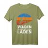Waden statt Laden Radfahrer Mountainbiker Fahrradfahrer T-Shirt - Lustiges Geschenk für Radfahrer ohne E-Bike, perfekt für Mountainbiker, Uphill, Downhill & Rennradfahrer