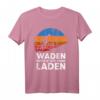 Waden statt Laden Radfahrer Mountainbiker Fahrradfahrer T-Shirt - Lustiges Geschenk für Radfahrer ohne E-Bike, perfekt für Mountainbiker, Uphill, Downhill & Rennradfahrer