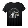 Ich fahre ohne Akku - weil ich es kann. Mountainbike Berge T-Shirt für Radfahrer, Downhill & Rennradfans – Vintage Style, lustiges Statement für Radliebhaber