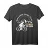 Ich fahre ohne Akku - weil ich es kann. Mountainbike Berge T-Shirt für Radfahrer, Downhill & Rennradfans – Vintage Style, lustiges Statement für Radliebhaber
