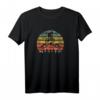 Vintage Mountain Biker Retro Sun Silhouette Mountain Biking T-Shirt – Perfektes Geschenk für Fahrrad- und Naturliebhaber