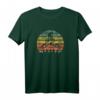 Vintage Mountain Biker Retro Sun Silhouette Mountain Biking T-Shirt – Perfektes Geschenk für Fahrrad- und Naturliebhaber