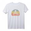 Vintage Mountain Biker Retro Sun Silhouette Mountain Biking T-Shirt – Perfektes Geschenk für Fahrrad- und Naturliebhaber