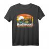 Redwood National Park Vintage 80s Retro California Mountains T-Shirt - Outdoors, Hiking & Travel Fan Gift