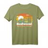 Redwood National Park Vintage 80s Retro California Mountains T-Shirt - Outdoors, Hiking & Travel Fan Gift