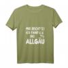 Damen Allgäu Urlaub Wandern T-Shirt mit Kuh & Margerite - Lustiger Spruch MIR REICHT'S für das perfekte Allgäu Outfit & Geschenk