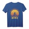 Vintage Never Underestimate An Old Man On A Bike T-Shirt – Lustiges Fahrrad Design für Radfahrer & Fahrradliebhaber, Geschenk für Rennsport & Mountainbiking