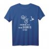 Ich mache meine Stunts selber! BMX Mountainbike Fahrrad T-Shirt – Lustiges Geschenk für Radfahrer, BMX-Fans und nach Sturz oder Unfall