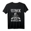 Der tut nix, der will nur Biken T-Shirt – Lustiges Fahrrad T-Shirt für Männer, Radfahrer, Papa, Opa & Radliebhaber zum Geburtstag & Vatertag