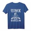 Der tut nix, der will nur Biken T-Shirt – Lustiges Fahrrad T-Shirt für Männer, Radfahrer, Papa, Opa & Radliebhaber zum Geburtstag & Vatertag