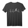 Women Mountain Bike Shirt - Heartbeat Design, Perfektes Geschenk für Fahrradliebhaberinnen & Trail Riderinnen