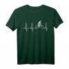 Women Mountain Bike Shirt - Heartbeat Design, Perfektes Geschenk für Fahrradliebhaberinnen & Trail Riderinnen
