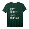 EAT SLEEP BIKE Fahrrad Rider Funny Cool Gag Geschenkidee T-Shirt - Perfekt für Radfahrer, Geburtstag & Weihnachten