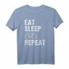 EAT SLEEP BIKE Fahrrad Rider Funny Cool Gag Geschenkidee T-Shirt - Perfekt für Radfahrer, Geburtstag & Weihnachten