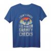 I Don't Crash I Do Random Gravity Checks Mountain Biking T-Shirt - Funny MTB Graphic Tee for Cyclists and Trail Riders