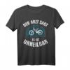 Lustiges MTB T-Shirt mit Gehirn-Motiv - Cooles Mountainbike Geschenk für Radfahrer, Geburtstage & Weihnachten
