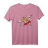 Muay Thai Faultier beim Kickboxen als Karate Kick Kampfsport T-Shirt – Lustiges Geschenk für Kampfsportfans, Männer, Frauen & Kinder