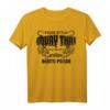 Muay Thai MMA Tiger Style T-Shirt – Brute Force Training Zwillingstiger für Kampfsportfans, Kämpfer & MMA Enthusiasten, ideales Geschenk zum Geburtstag, Vatertag & Weihnachten