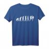 Evolution Muay Thai T-Shirt für Kampfsportfans – Klassisch geschnittenes Martial Arts Shirt mit Ringkämpfern