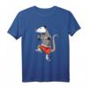 Lustiges Muay Thai Opossum T-Shirt – Witziges Kickboxing Geschenk für Muay Thai Fans und Kampfsportliebhaber