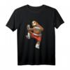 Lustiges Muay Thai Faultier Kickboxen T-Shirt – Perfektes Geschenk für Kampfsportfans, Männer, Frauen & Kinder