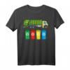 Müllwagen Zur Müllabfuhr Recycling Bunte Mülltonnen Müllmann T-Shirt - Lustiges und umweltbewusstes Kinder-Shirt für Recycling-Fans