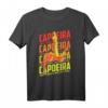Capoeira Brazil Kampfsport Tanz Musik T-Shirt – Fitness, Selbstverteidigung & Akrobatik Outfit für Männer und Frauen, ideales Geschenk für Kampfkunst- und Tanzliebhaber