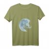 Damen Whippet Vollmond Windhund Hunde Galgo Liebe Mystik T-Shirt mit V-Ausschnitt – Perfektes Geschenk für Hunde-Fans zu Geburtstag, Weihnachten & mehr