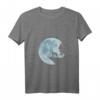 Damen Whippet Vollmond Windhund Hunde Galgo Liebe Mystik T-Shirt mit V-Ausschnitt – Perfektes Geschenk für Hunde-Fans zu Geburtstag, Weihnachten & mehr