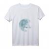Damen Whippet Vollmond Windhund Hunde Galgo Liebe Mystik T-Shirt mit V-Ausschnitt – Perfektes Geschenk für Hunde-Fans zu Geburtstag, Weihnachten & mehr